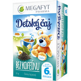 Megafyt cafeïnevrije zwarte thee voor kinderen 20 x 1.75 g