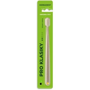 Cepillo dental Herbadent Original ECO con fibras de dureza media