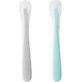 Skip Hop Easy Feed Silikonlöffel grau, teal 2 Stück