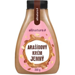 Allnature Feine Erdnusscreme 260 g