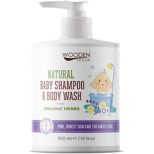 Cucchiaio di legno Gel doccia e shampoo per capelli 2in1 alle erbe 300 ml