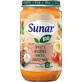 Sunar Spaghete organice, sos bolognez, carne de vită 12m+, 235 g