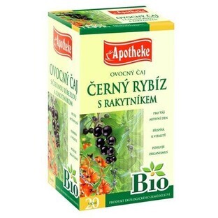 Apotheke BIO SELECTION ACTIVE DAY BLACKBERRY TEA 20x1 5 g 20 x 1.5 g