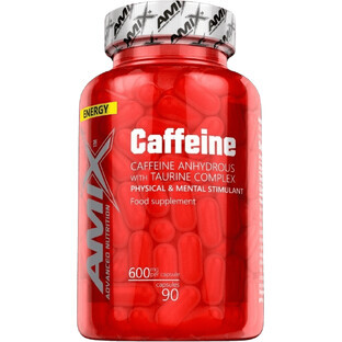 Amix Caféine avec Taurine 90 gélules