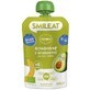Smileat Bio Apfel, Banane, Avocado und Blaubeere Beutel 6M+ 100 g