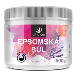 Allnature Salz Epsom Lavendel 500 g
