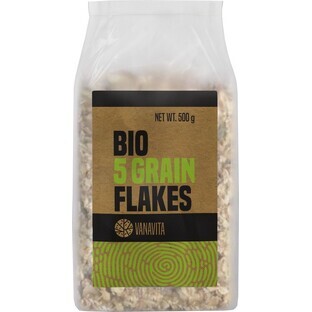 VanaVita Bio 5-Grain Flakes, 1 x 500 g