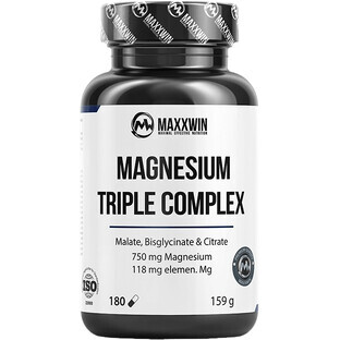 Magnesio triplo complesso Maxxwin 180 capsule