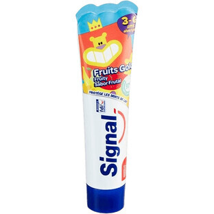 Signal Dentifricio per bambini Fruits Gold 50 ml