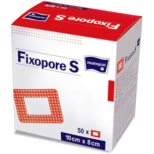 Fixopore S oval 6.5x9.5cm - sterile patch 50 pcs