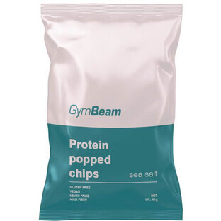 GymBeam Sea Salt Protein Chips 40 g