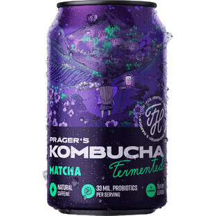 Prager's Kombucha Matcha 330 ml
