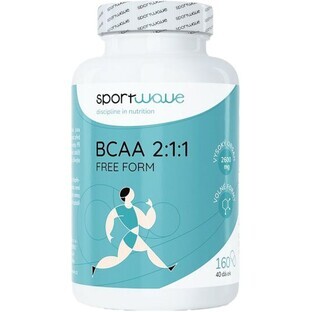 Sportwave BCAA 2:1:1 vrije vorm 160 capsules