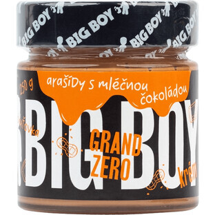 Big Boy Grand Zero con chocolate con leche 250 g