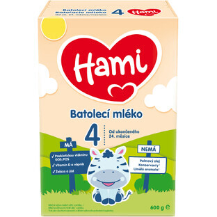 Hami 4 Toddler Milk from the UK. 24 months 600 g