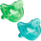 Chicco All-Silikon Schnuller Physio Soft Boy 16-36m 2 Stück