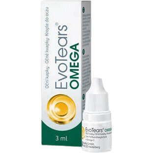 EvoTears Omega picături pentru ochi 3 ml