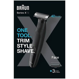 Braun Baardtrimmer X Series XT3100 voor gezichtshaar verwijderen