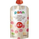 Salvest Ponn Biologische pap met mango en appel 110 g