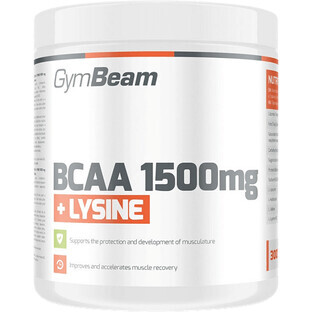 GymBeam BCAA 1500 + Lisina 300 compresse