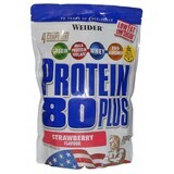 Weider Protein 80 Plus - strawberries 500 g