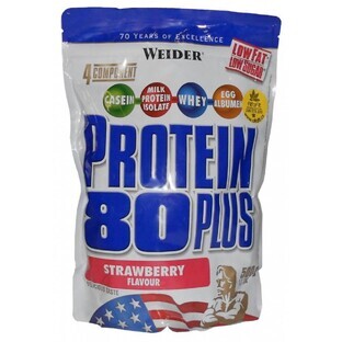 Weider Protein 80 Plus - Erdbeeren 500 g