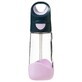 B. lattina Bottiglia Indaco/Rosa con cannuccia 450 ml