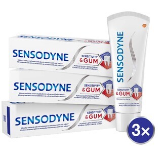 Sensodyne Sens & Gum Dentifricio 3 x 75 ml