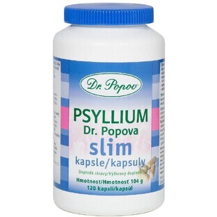 Dr Popov Psyllium Slim 120 capsules