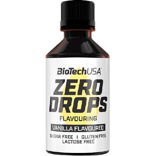 BiotechUSA Zero Drops Vanilla 50 ml