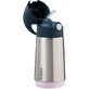 B. Box Trinkthermoskanne mit indigo/rosa Strohhalm 350 ml