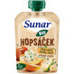 Sunar biologische fruitcapsule Hopscotch mango, banaan, peer en havermout 100 g