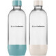 Sodastream Jet Blue/Sand verre pour lave-vaisselle 2 pcs