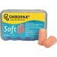 Ohropax Soft ear plugs in plastic packaging 10 pcs