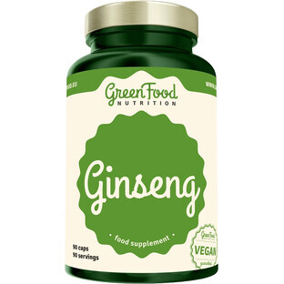 GreenFood Nutrition Ginseng 90 capsules