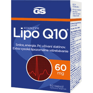 GS Lipozomaal Co-enzym Q10 60 mg 60 capsules