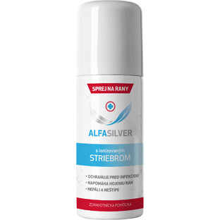 Spray pentru îngrijirea rănilor Alfasilver 125 ml