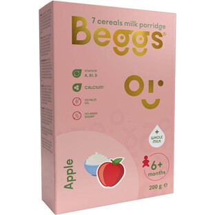 Beggs Milk 7grain porridge apple 200 g