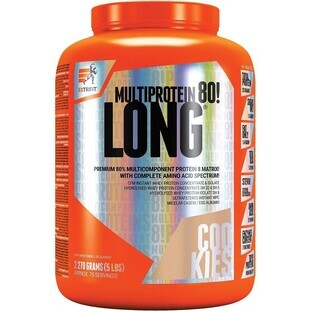 Extrifit Long 80 Multiproteïne Koekjescrème 2270 g