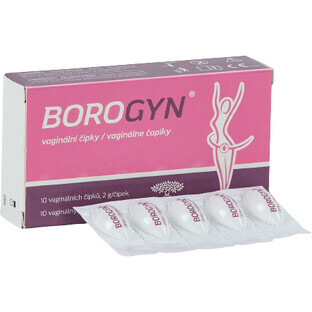 Borogyn vaginale capsule 10 x 2 g
