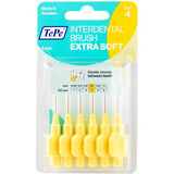 TePe Extra weiche Interdentalbürsten 0,7 mm hellgelb 6 Stück