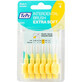 TePe Extra weiche Interdentalbürsten 0,7 mm hellgelb 6 Stück