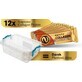 Nupreme Protein Bars in salted caramel plastic container 12 pieces
