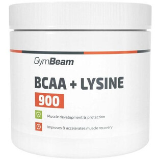 GymBeam BCAA + Lysine 900, 300 tablets
