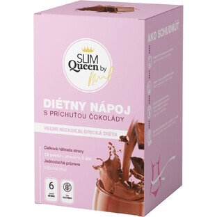 SLIM Queen Diet Drink, chocolat 12 x 32 g