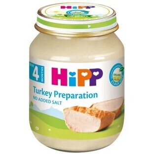 HiPP Piure de curcan organic 125 g