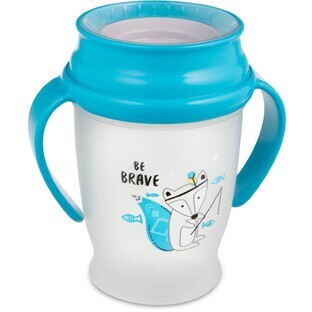 LOVI Becher 360° Junior Junior Indian Summer, blau 250 ml