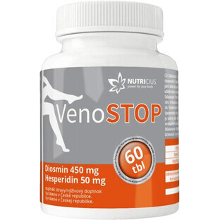 Nutricius VenoSTOP Diosmina 450 mg / Esperidina 50 mg 60 compresse