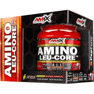 Amix Amino Leu-core 8:1:1, Ponche de frutas 390 g