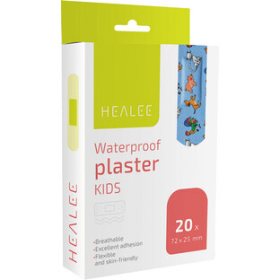 Healee Parche impermeable para niños 72x25mm 20 piezas